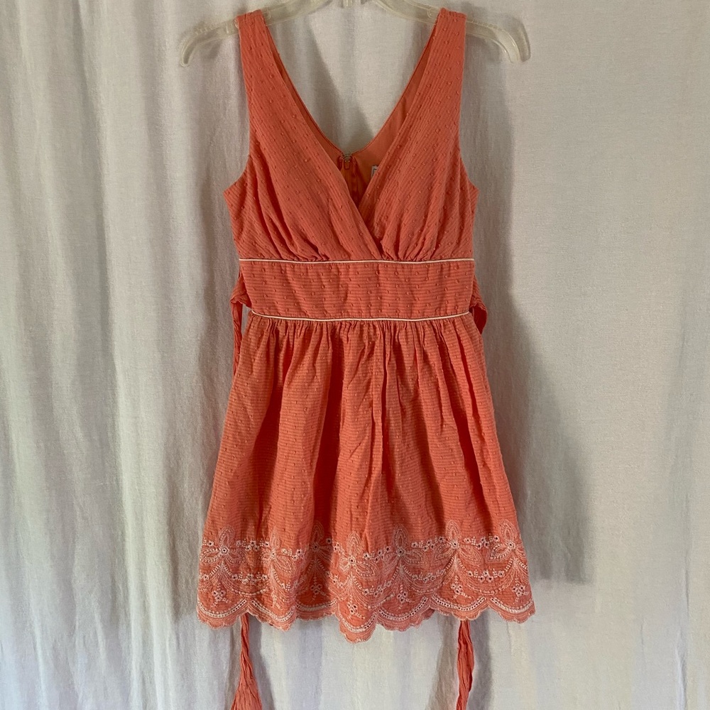 Coral Summer Dress